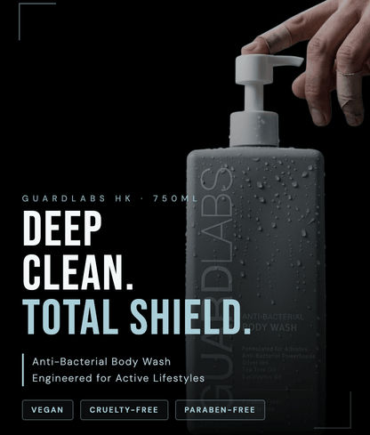Guard Labs HK 750ml antibacterial body wash – Deep Clean Total Shield