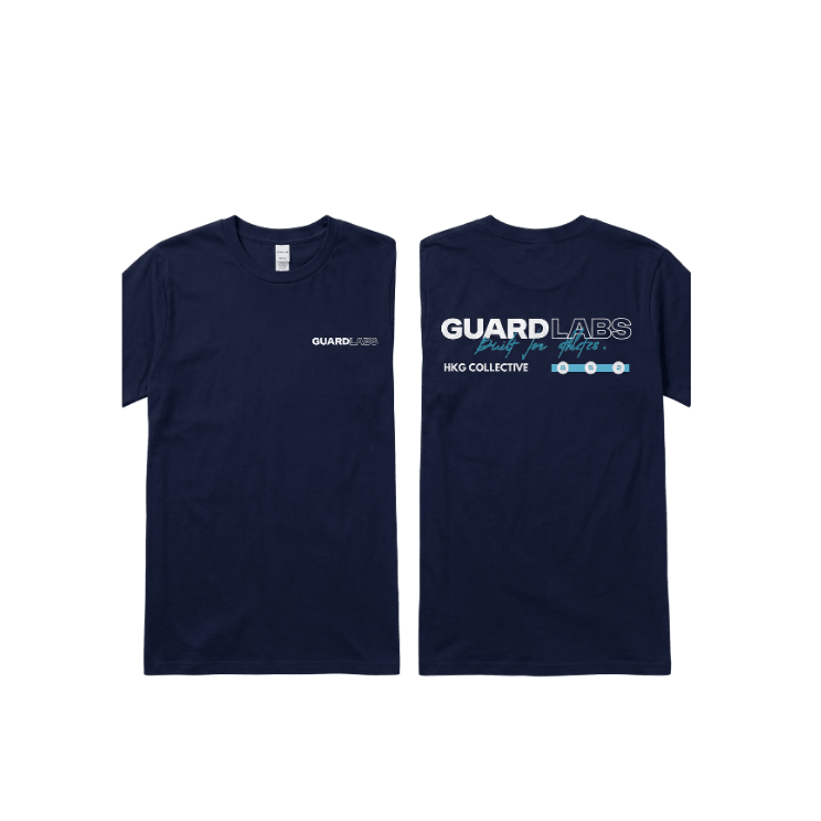 GuardLabs HKG Collective Tee | Navy - Guard Labs HK