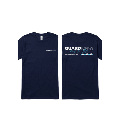 GuardLabs HKG Collective Tee | Navy - Guard Labs HK