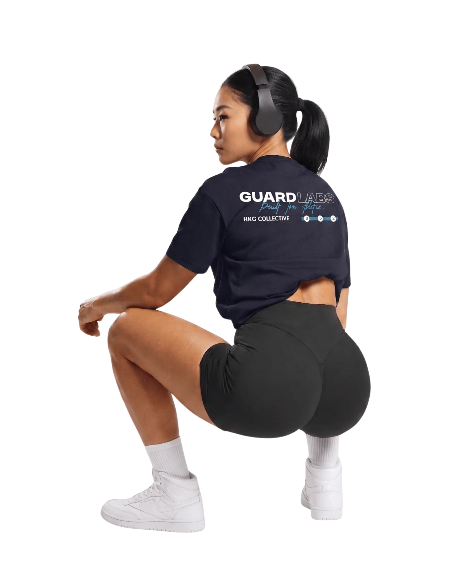 GuardLabs HKG Collective Tee | Navy - Guard Labs HK